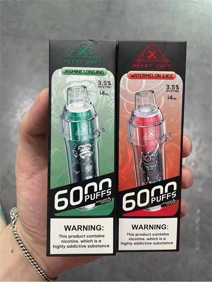 Vape jetable Hebat 6000 Puffs Boom