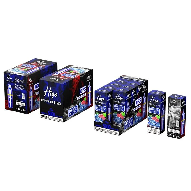 Vapeur jetable Higo Cannon 5000 bouffées