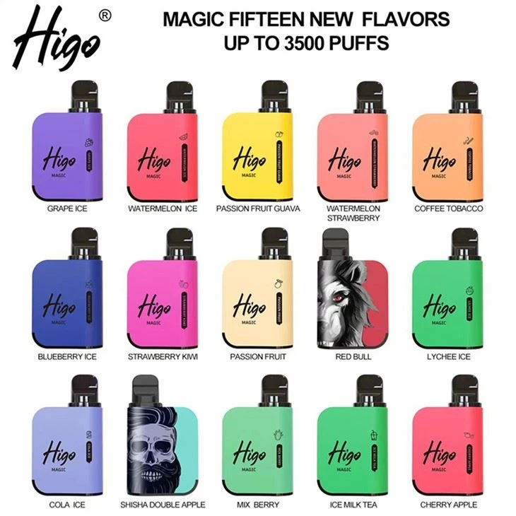 Higo MAGIC 3500 Cigarette électronique Vape jetable