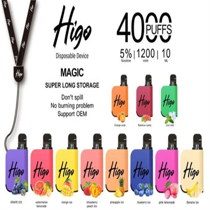 Pod jetable Higo Magic 4000
