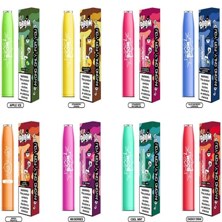 Vapes de cigarettes électroniques jetables OEM / ODM 600 PUFFS