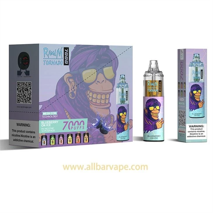 Vapeur jetable Randm 7000 Puff