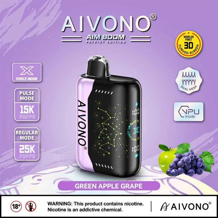 Aim Boom 25 000 bouffées de vape