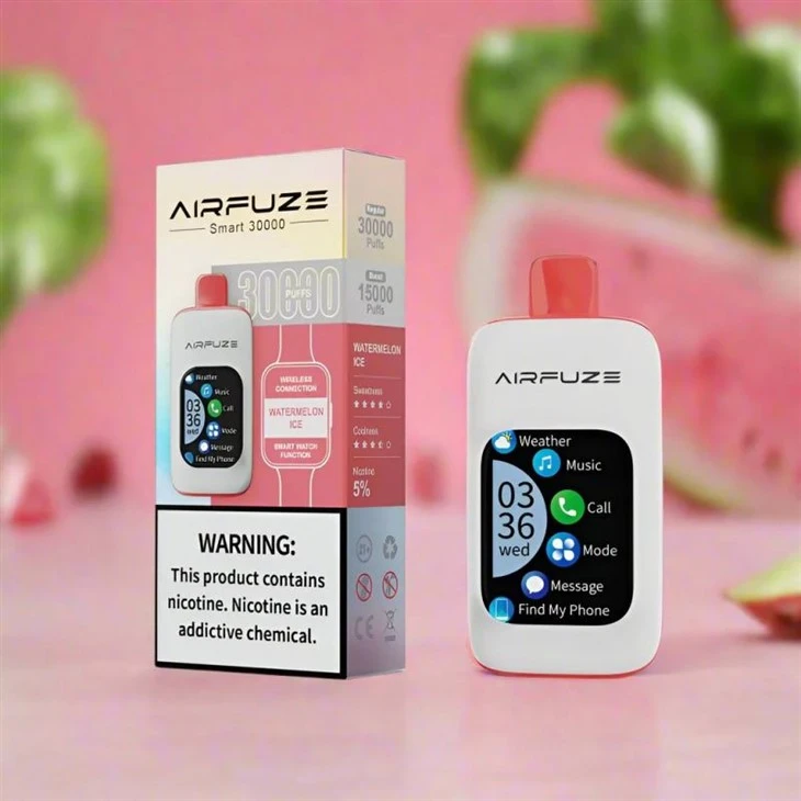 Airfuze Smart 30000 Cigarette électronique jetable solaire