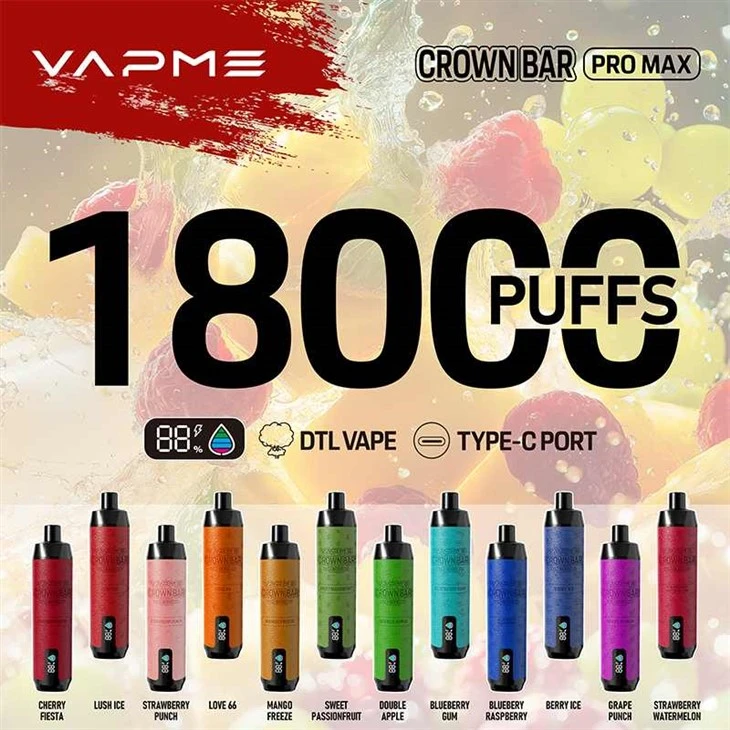 CROWN BAR 18000 PRO MAX ÉCRAN