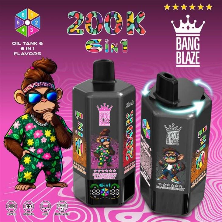 BANG BLAZE 6 pouces1 200K