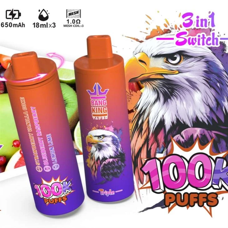 BANG KING VAPEN TRIPLE 100K 3en1