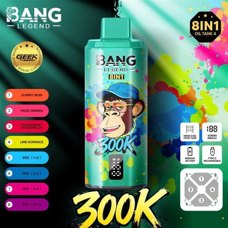 Bang Légende 8 pouces1 300K