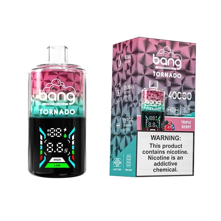 Bang TORNADO 40 000 bouffées