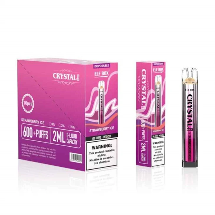 Barre de cristal ELF BOX 600 bouffées