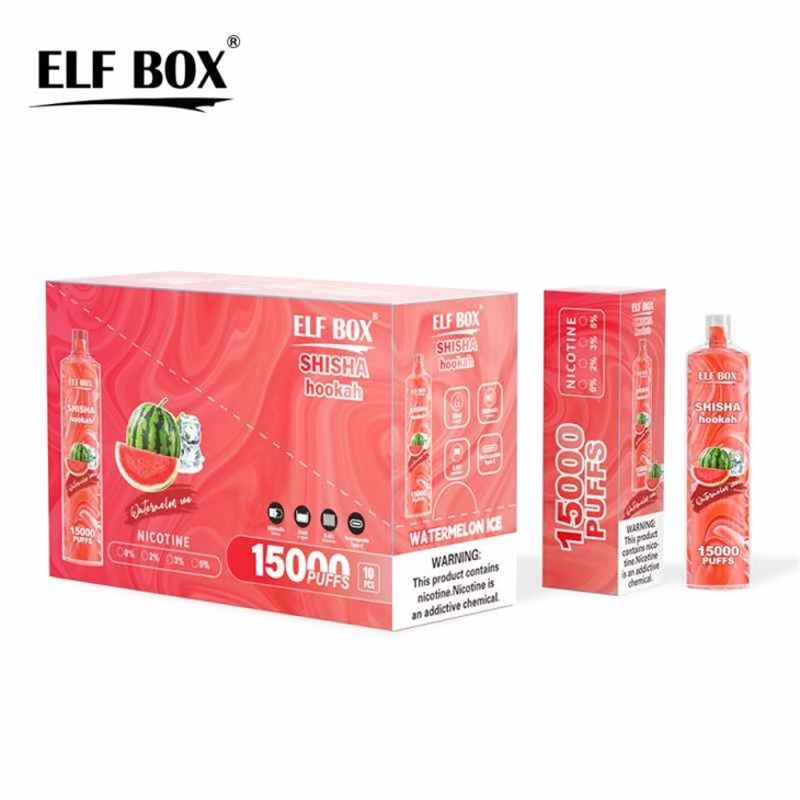ELF BOX Shisha 15000 Puffs Vape jetable