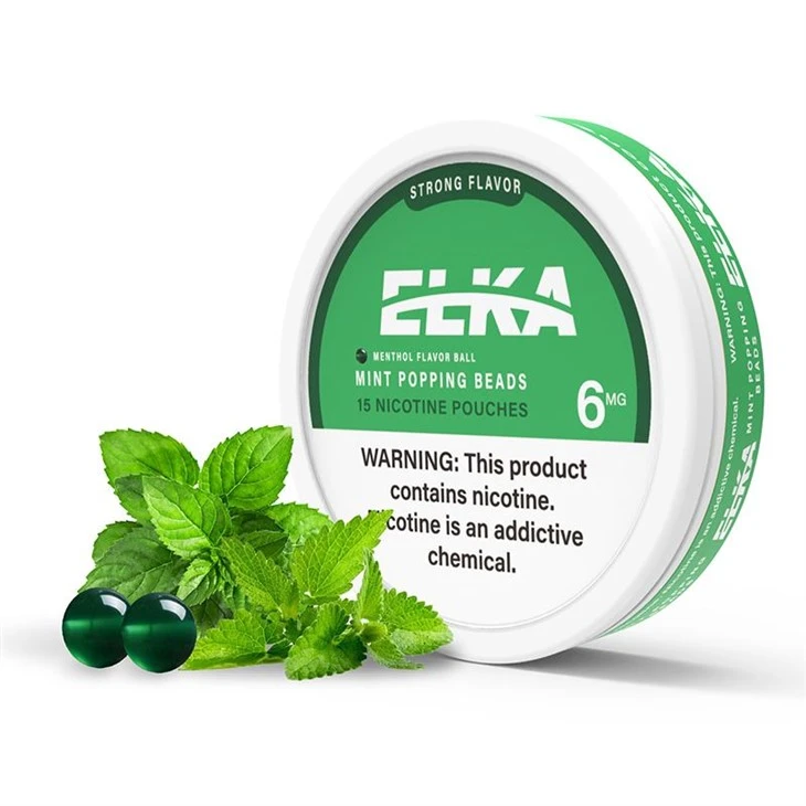 Sachets de nicotine ELKA à éclater