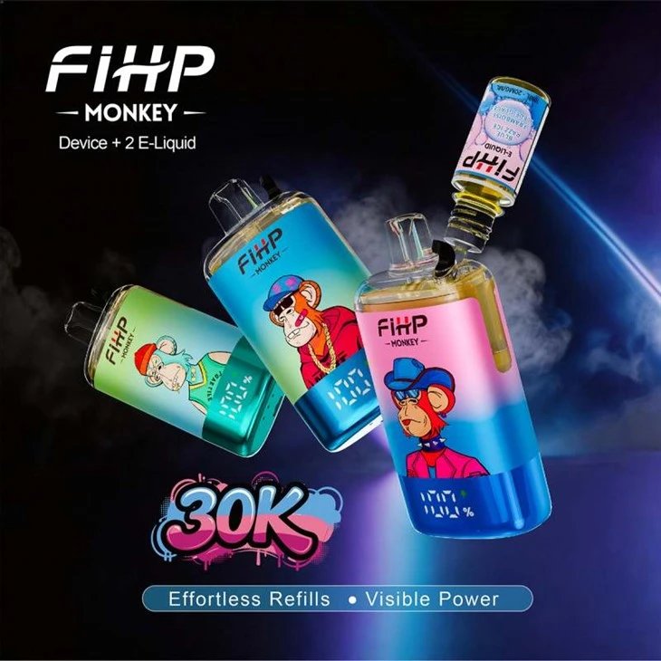 FIHP MONKEY 30 000 bouffées rechargeables TPD