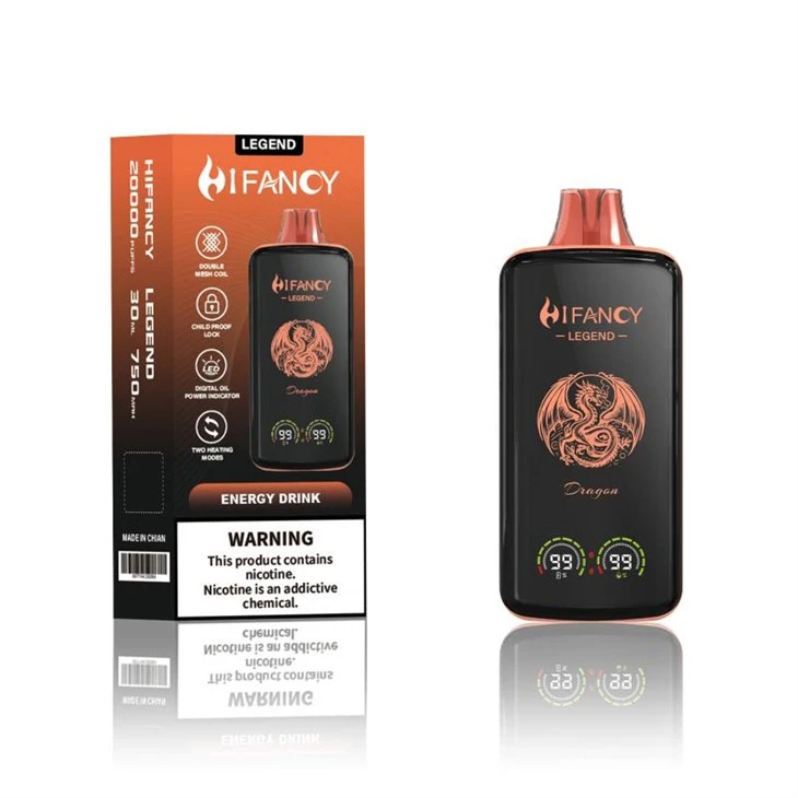 Vape jetable HIFANCY LEGENT 20000 bouffées
