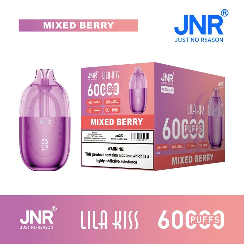 cicivape-JNR-Lila-Kiss-60000-Puffs-Disposable-Vape JNR lira kiss 60k