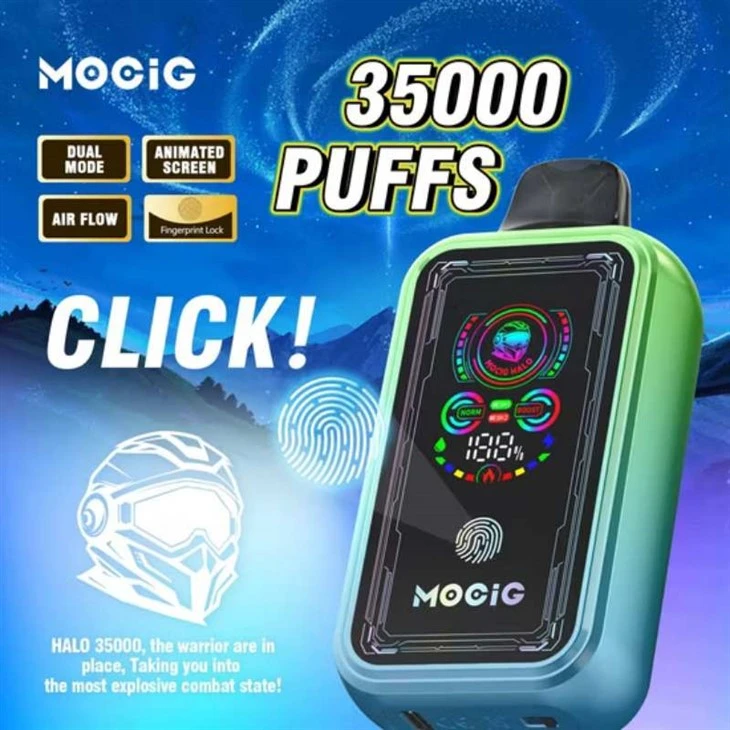 Mocig halo 35000 bouffées