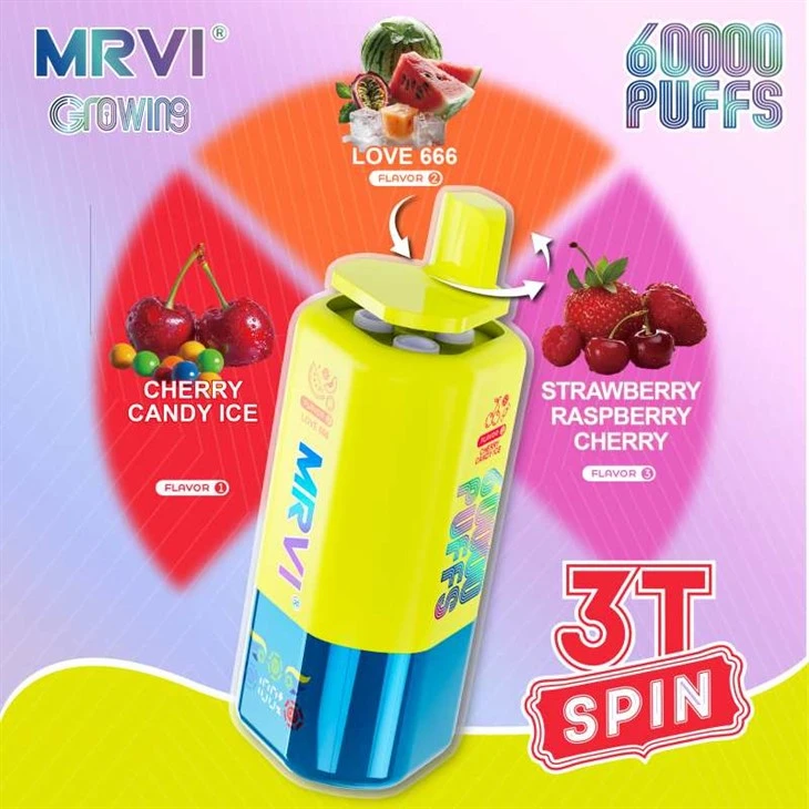 Mrvi chant 60000 Puffs triple saveur