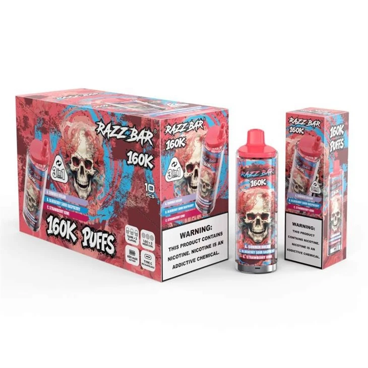 Razz Bar 160K Puffs 3in1 suppliers