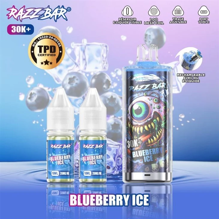Barre RAZZ 30000+ Puffs Vape