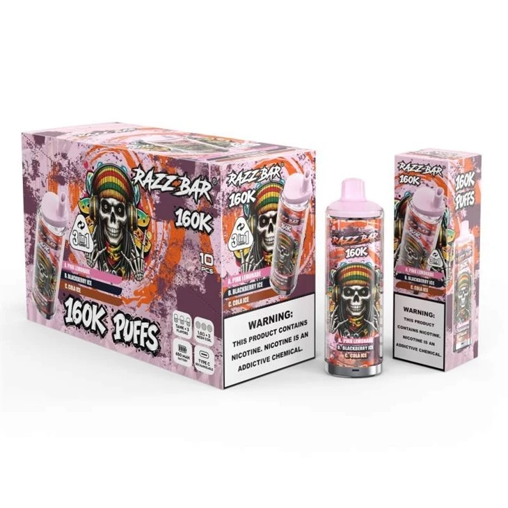 Razz Bar 3in1 160K Puffs factory