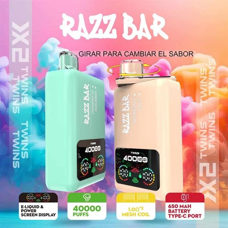 RAZZ BAR 40000 Double Saveur