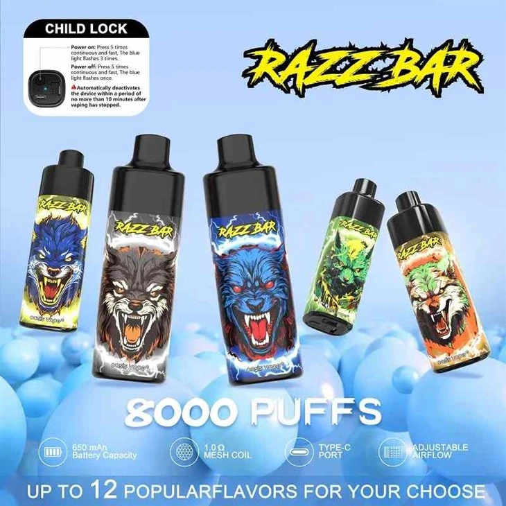 RAZZ BAR 8000 Bouffées