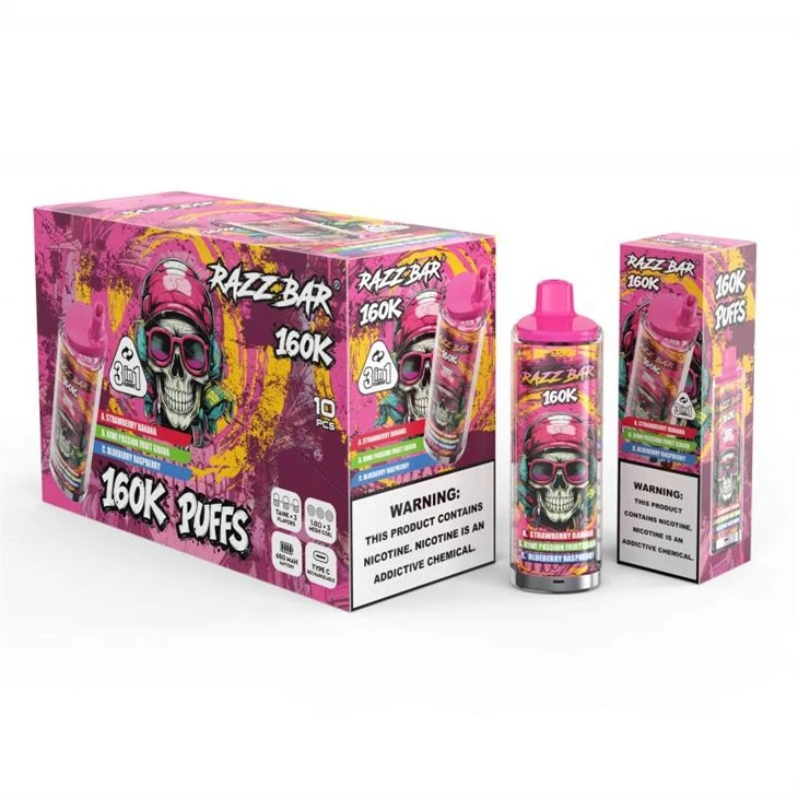 RazzBar 3 pouces1 160K Puffs