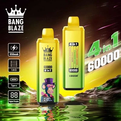 Bang Blaze 60000 Puff 4 en 1 Vapes de saveur