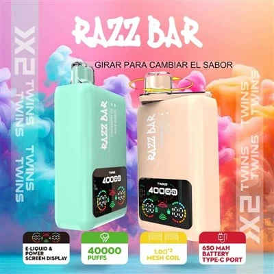 RAZZ BAR 40000 Double Saveur