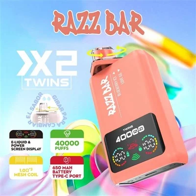 RAZZ BAR 40K Double Saveur