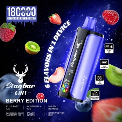 Barre de cerf 6 pouces1 180000 Puffs