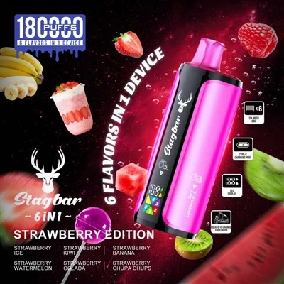 Barre de cerf 6 pouces1 180000 Puff