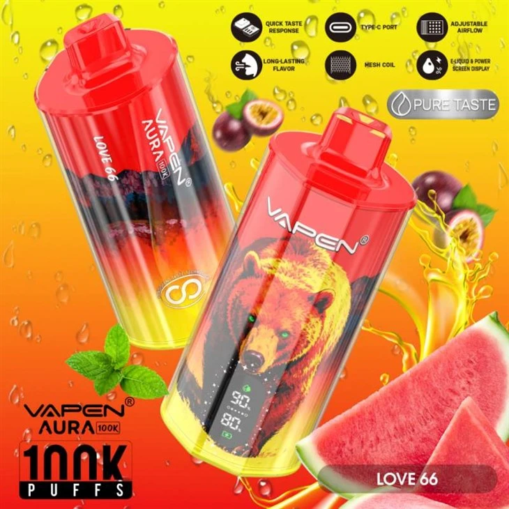 VAPEN AURA 100000 GOÛT PUR