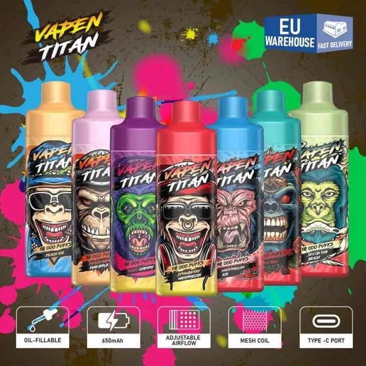 VAPEN TITAN 10000 bouffées