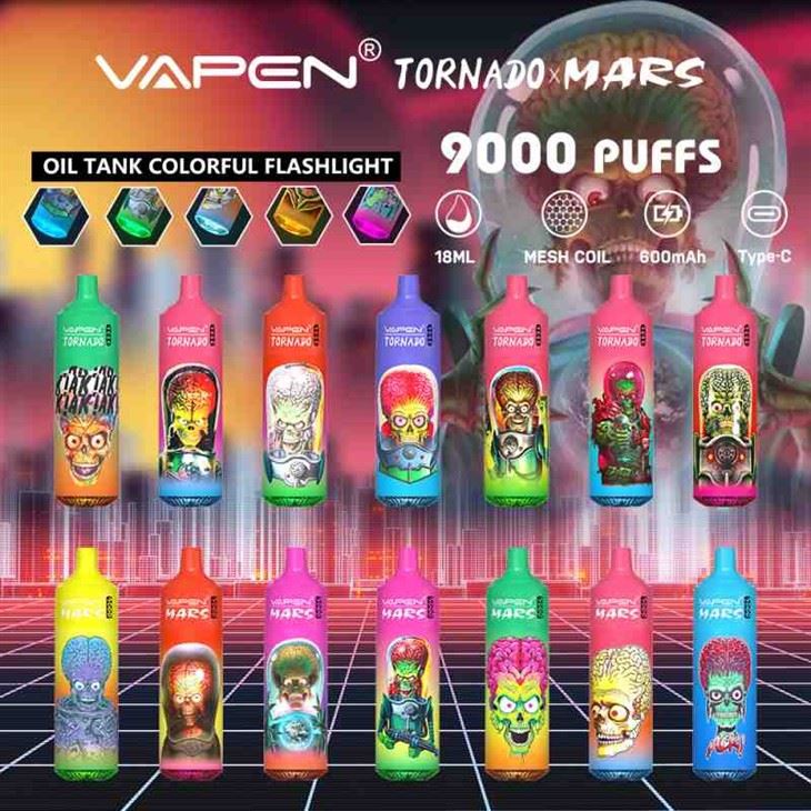 VAPEN TORNADO MARS 9000 SOUFFLÉES