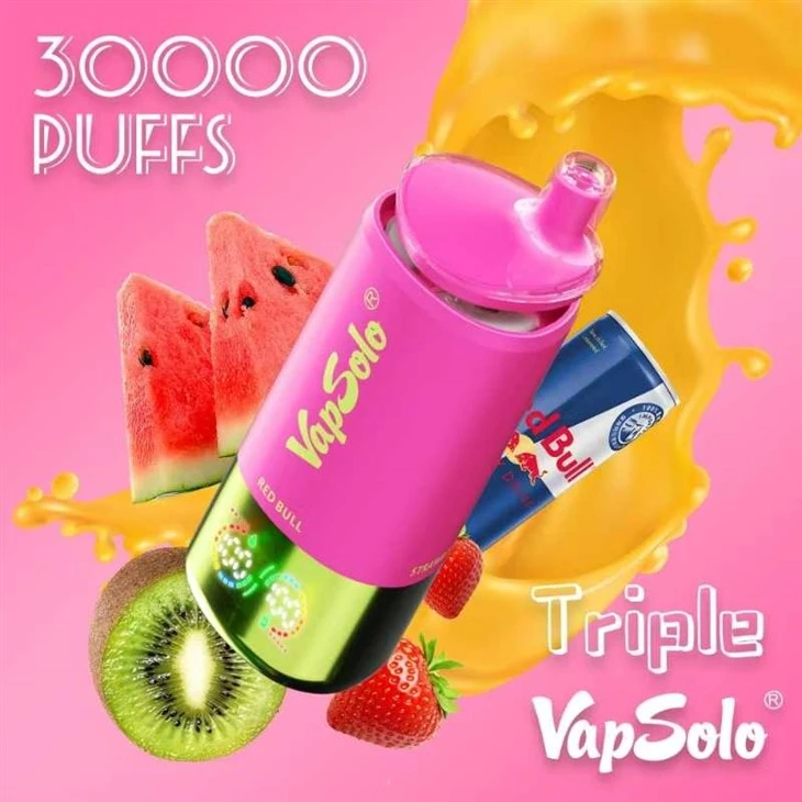 Vapsolo triple 30000 bouffée