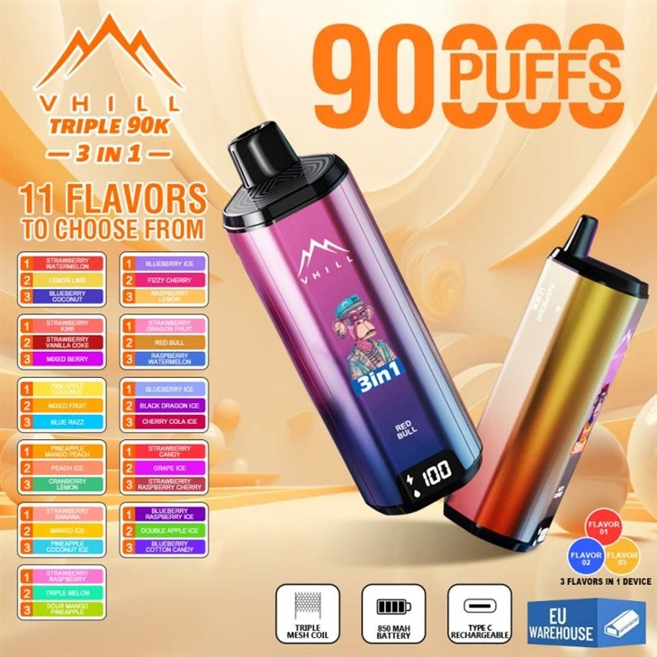 Vhill Triple 90 000 bouffées